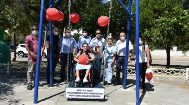 Nazilli’de engelli çocukların yüzü gülüyor