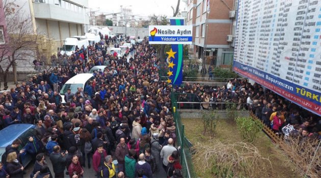Nesibe Aydın Okullarının Bursluluk Sınavına Öğrenci Akını