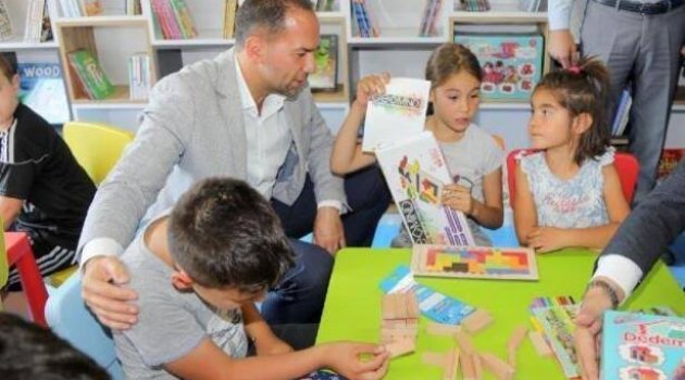 Niğde Belediyesi'nden çocuklar için kütüphane