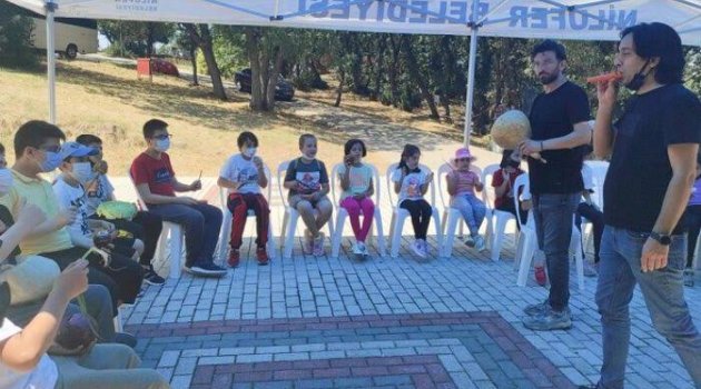 Nilüfer Doğa ve Bilim Yaz Okulu başladı