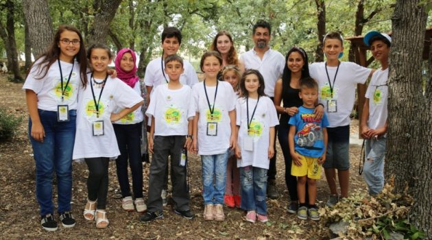 Nilüferli 600 çocuk doğada bilim ve sanatla buluştu