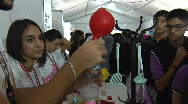 ODTÜ'de Çocuklar Bilimle Buluştu
