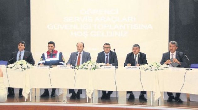 Öğrenci Servislerine Güvenlik Toplantısı
