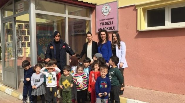 Öğrenciler İstedi, İtfaiye Gerçekleştirdi