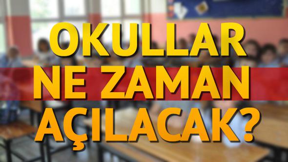 Okullar Ne Zaman, Eylülün Kaçında Açılacak