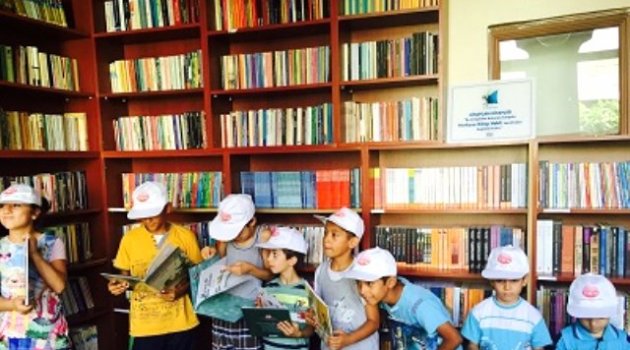 Ökütçü Çocuk Kütüphanesi Bağışlarla Büyüyor