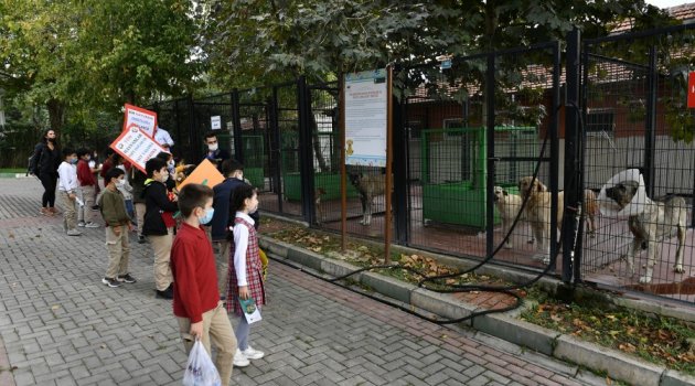 Osmangazi'de minikler can dostlarıyla buluştu