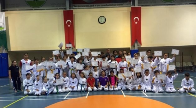Osmangazili Tekvandocular Kuşaklarına Kavuştu