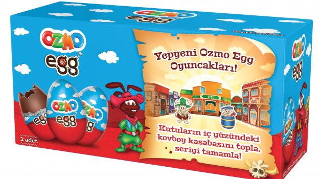 OZMO Egg, Kovboy Oyuncaklarıyla Evlere Geliyor