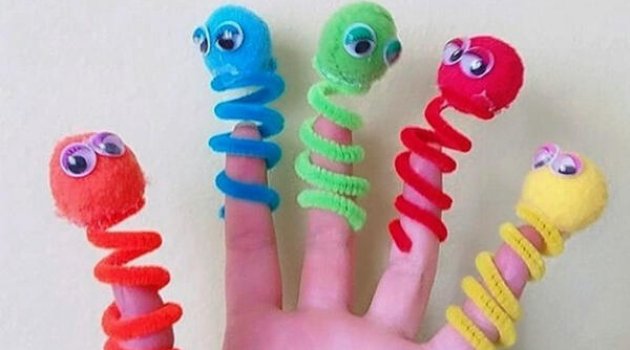 Parmak kukla nasıl yapılır?