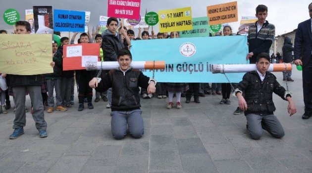 Sigaraya karşı tek yürek oldular