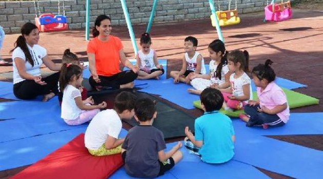 Süleymanpaşa’da Çocuklar Yoga İle Tanıştı
