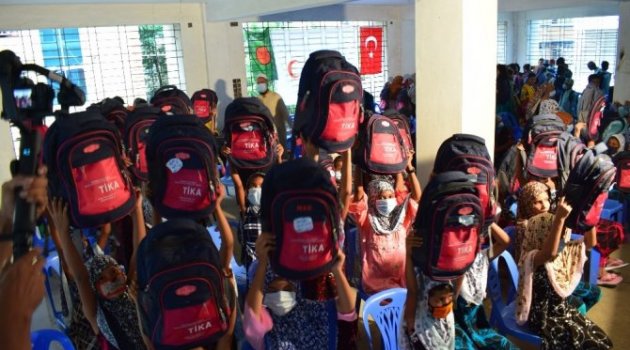 TİKA Bangladeşli sokak çocuklarını unutmadı
