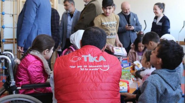 TİKA'dan Suriyeli engelli çocuklar için özel sınıf