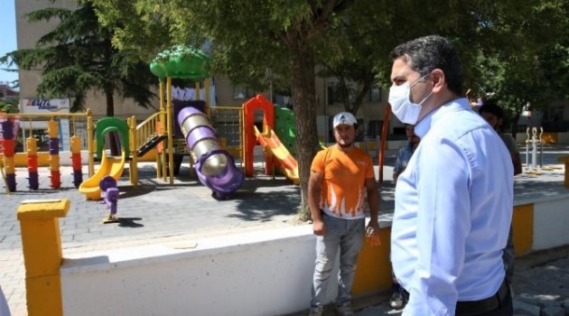 Tokat’ta çocuk parkları yenileniyor