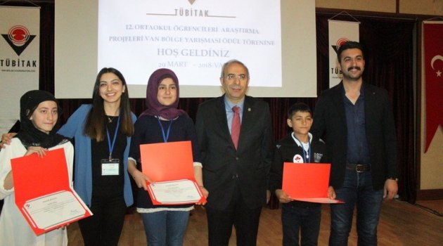 TÜBİTAK 12. Ortaokul Projeleri Ödül Töreni Yapıldı