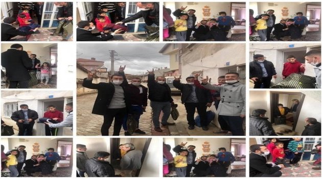 Türkmen çocuklar bu kış üşümeyecek