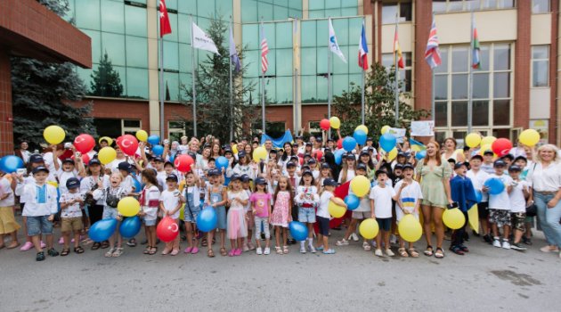 Ukraynalı çocuklar, İstanbul’da bir araya geldi