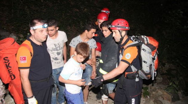 Uludağ'da kaybolan 4 çocuk kurtarıldı