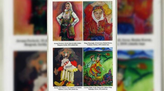 Uluslararası Çocuk Resim Yarışması Sergisi Samsun’da