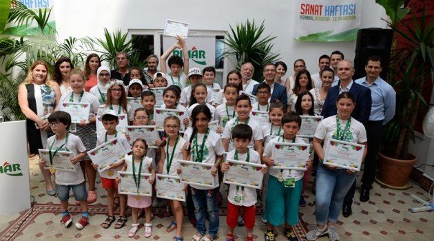 Uluslararası Pınar Çocuk Resim Yarışması, Stevie Ödülü’nün sahibi