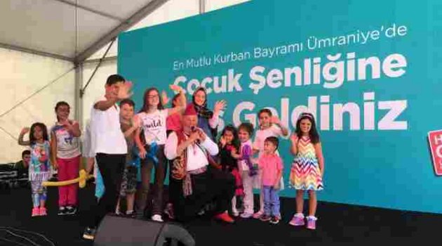 Ümraniyeli Çocuklar Şenlikte Buluştu