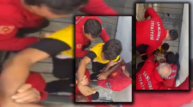 Urfa'da bir çocuk bina boşluğuna düştü!