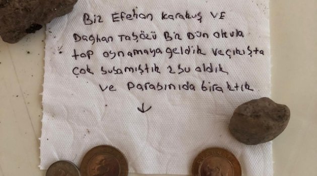 Yaşları küçük gönülleri büyük çocuklar