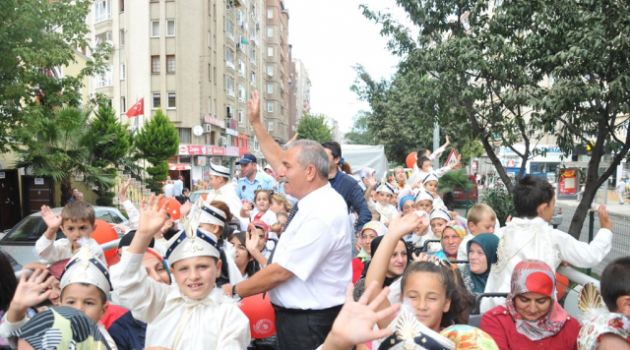 Yenimahalleli miniklerin sünnet heyecanı