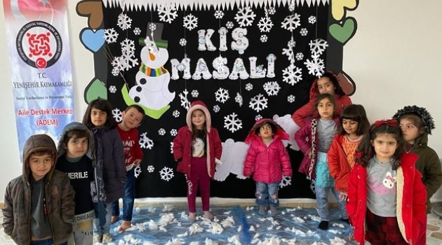 Yenişehir'de çocuklar İçin ‘Kış Masalı’ etkinliği