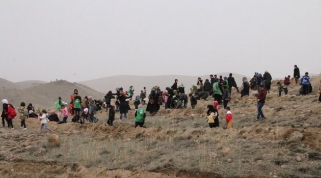 Yetim Çocuklar, Babaları Adına Fidan Dikti