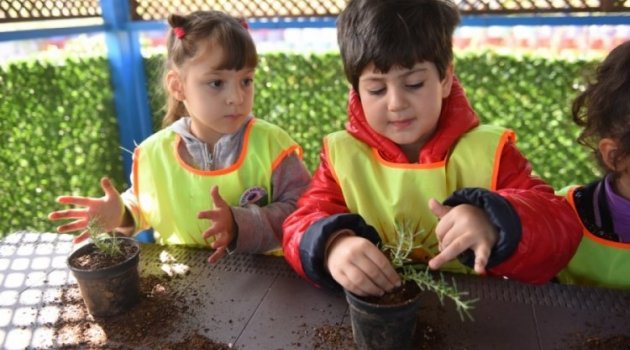 Yıldırım'da miniklere çevre dersi