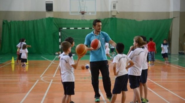Yıldırımlı Çocuklardan Basketbola Büyük İlgi
