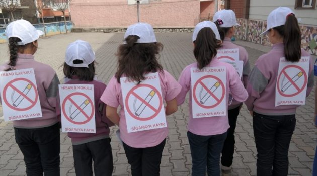 Zararlı alışkanlıklara karşı broşür